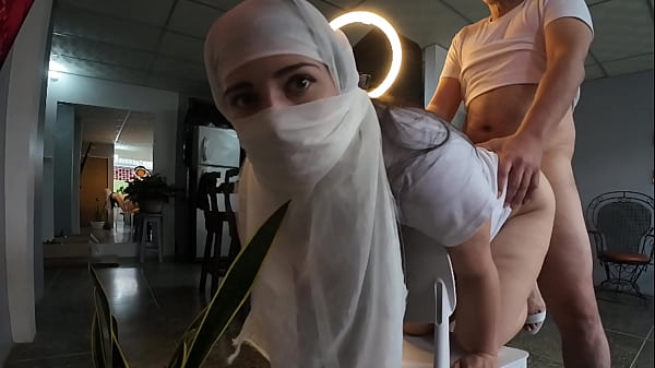 Religious Muslim Babe Takes A Hard Anal Creampie After Getting Fucked Rough – Hijab Hookup
