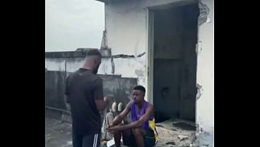Makanaki Jerking Off That Slim, Horny Gay Dude With His Huge, Long Cock.