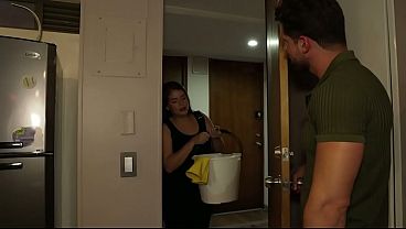 My Stepmom’s Boss Fucks Me For Cash Every Time I Visit Her Place.