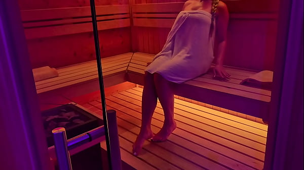 Hot Public Sauna Hookup With A Random Stranger – Raw And Steamy