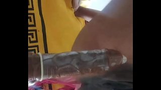 Katy’s Wet Black Pussy Dripping With Cream