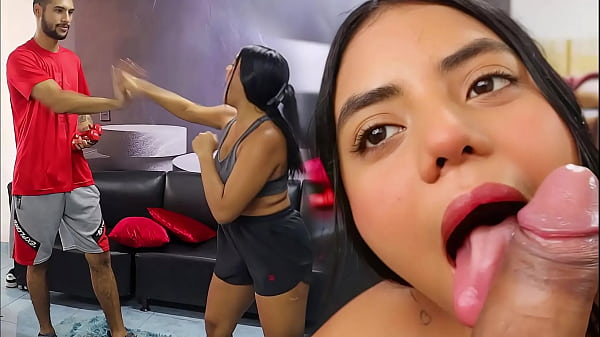 Instructor Teaches His Indian Student Boxing, Then She Sucks His Dick Until He Cums – Natalygirl