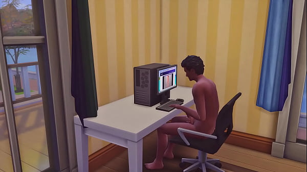 Indian Stepmom Catches Her Stepson Jerking Off To Porn, Then Fucks Him For The First Time