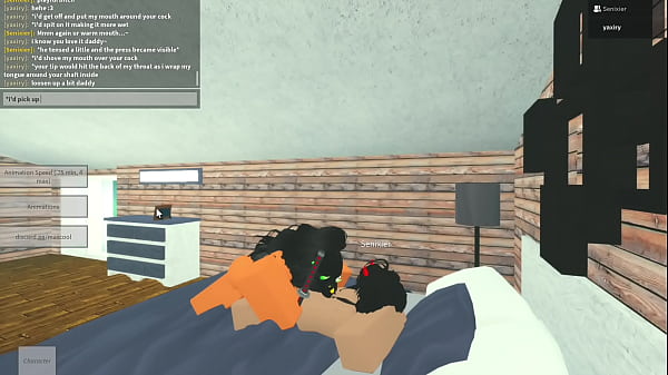 Roblox Slut Slobbers On Cock Again