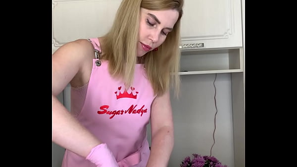 Russian Sexy Milf Waxing That Thick Hairy Cock Till It’s Smooth And Ready