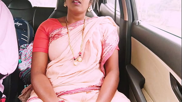 Indian Maid Gets Fucked In Car With Filthy Telugu Moans.
