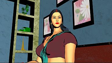 Sex-crazed Slut Gets Railed By Her Step-brother-in-law During Holi Celebration – Animated