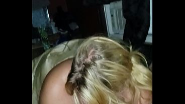 Milf With Huge Tits Giving Sloppy Deep Throat