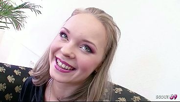 Tiny Blonde Flat-chested Slut Suzi Gets Picked Up For Raw Casting Fuck