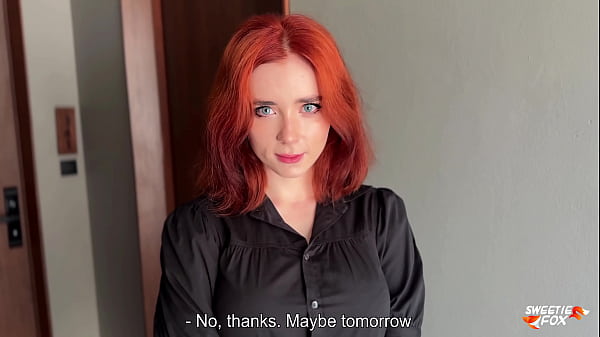 That Red-haired Bitch Got Rejected But Still Showed Up At My Door Begging For My Cock.