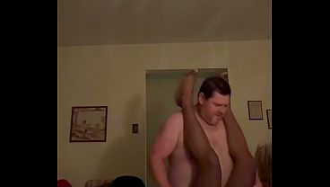 Amateur Ebony Chick Gets Her Back Blown Out By Coworker After The Clock Runs Out