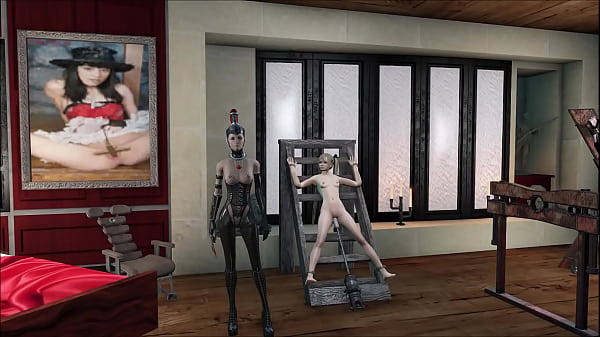 Check Out My Fo4 Outfit: Slutty Leather, Chains, And A Gag That Screams “use Me.”