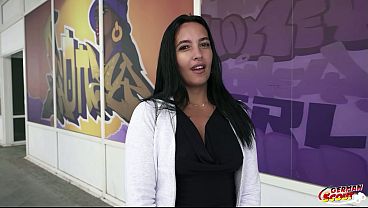 German Scout Snags Tatted Brown Beauty Molly For Raw First Casting Fuck