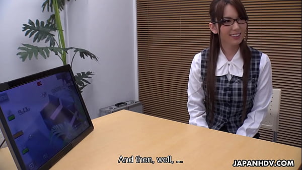 Japanese Office Lady Yui Hatano Gets Dirty, No Blur
